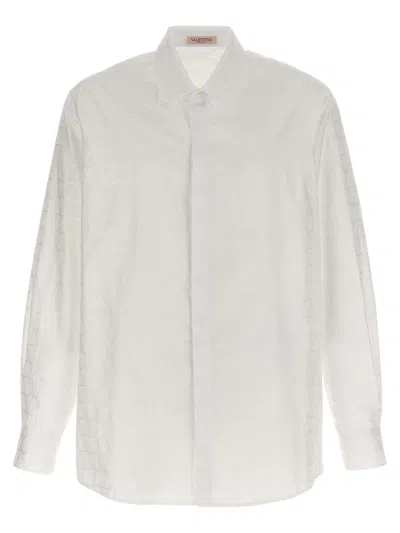 Valentino Garavani  'toile Iconographe' Shirt In White