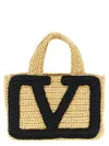 Valentino Garavani Vivasuperstar Small Shopping Bag In Yellow