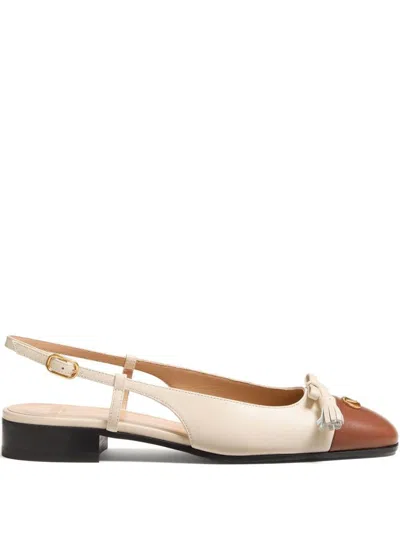 VALENTINO GARAVANI VALENTINO GARAVANI VALET DU ROI LEATHER BALLET FLATS