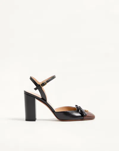 Valentino Garavani Valet Du Roi Pumps In Kidskin 90mm In Multi