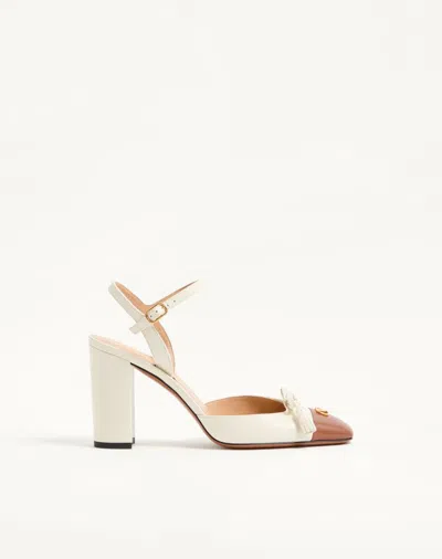 Valentino Garavani Valet Du Roi Pumps In Kidskin 90mm In Multi