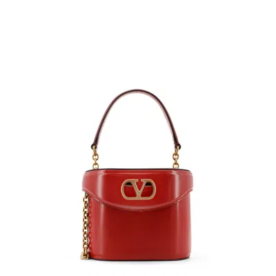 Valentino Garavani Vanity Bag Vain Leather Shoulder Bag