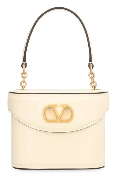 Valentino Garavani Vanity Leather Crossbody Bag In Green