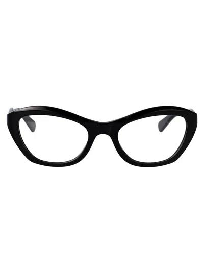 Valentino Garavani Optical Vg0012 O 001 In Black