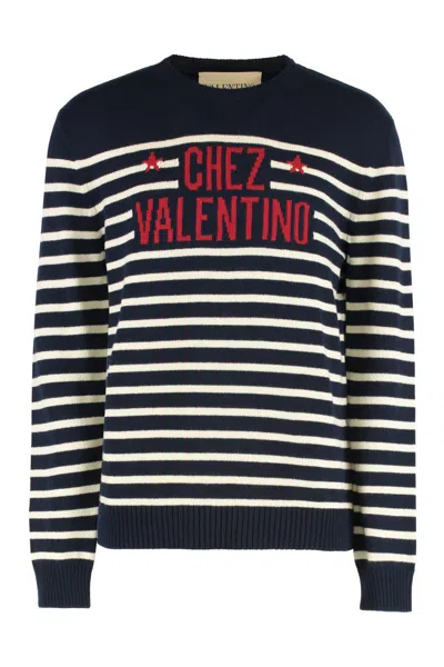 VALENTINO VALENTINO GARAVANI VIRGIN WOOL CREW-NECK SWEATER