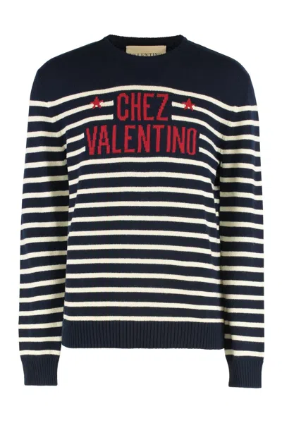 VALENTINO VALENTINO GARAVANI VIRGIN WOOL CREW-NECK SWEATER