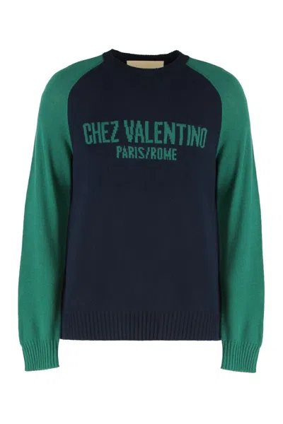 VALENTINO VALENTINO GARAVANI VIRGIN WOOL CREW-NECK SWEATER