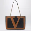 Valentino Viva Superstar Medium Shopping Shoulder Bag In Black
