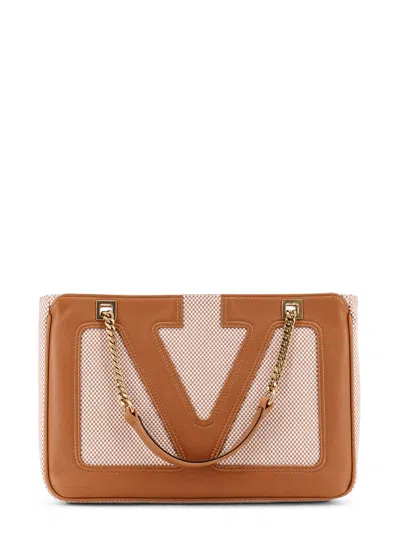 VALENTINO GARAVANI VALENTINO GARAVANI VIVA SUPERSTAR CANVAS SHOULDER BAG