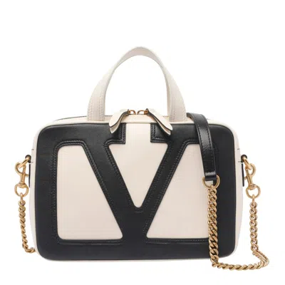 Valentino Garavani Viva Superstar Handbag In White