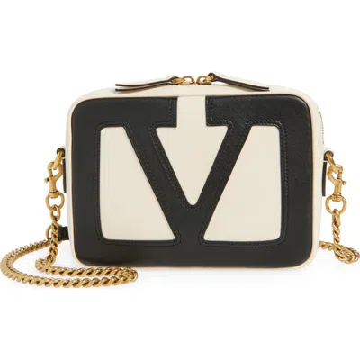 VALENTINO GARAVANI VALENTINO GARAVANI VIVA SUPERSTAR LAMBSKIN LEATHER CROSSBODY BAG