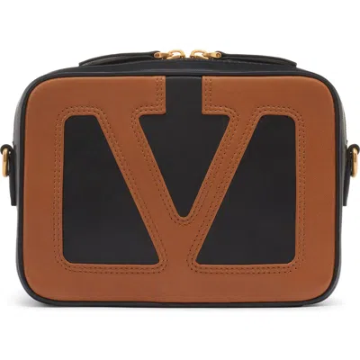 Valentino Garavani Viva Superstar Lambskin Leather Crossbody Bag In Multi