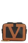 Valentino Versatile Shoulder Bag And Chain Strap In Brown