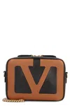 Valentino Versatile Shoulder Bag And Chain Strap In Brown