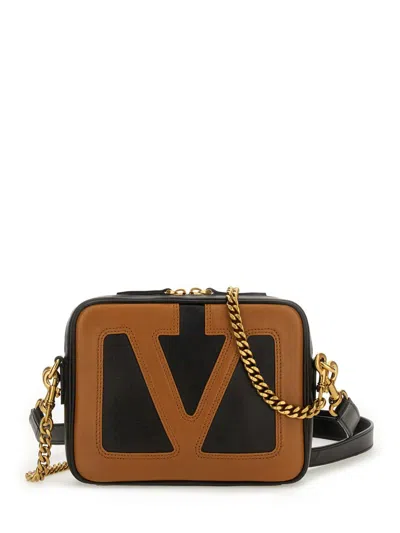 Valentino Garavani "viva Superstar" Shoulder Bag In Black