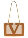 Valentino Garavani Viva Superstar Shoulder Bag In Brown