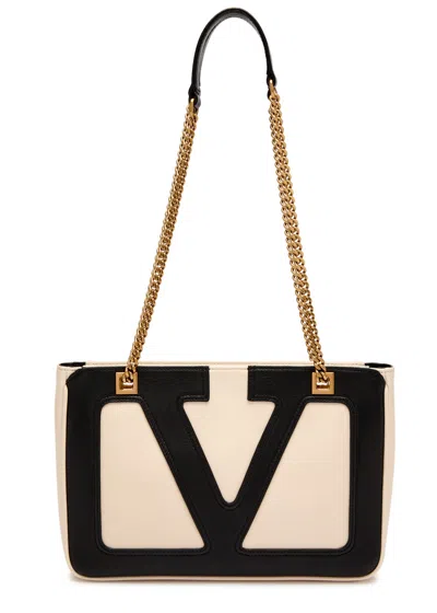 VALENTINO GARAVANI VALENTINO GARAVANI VIVA SUPERSTAR SMALL LEATHER TOTE