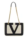 Valentino Garavani Valentino Viva Superstar Bag Butter And Black In Neutrals
