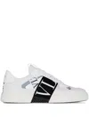 Valentino White Low-top Calfskin Vl7n Sneakers In White