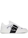 Valentino White Low-top Calfskin Vl7n Sneakers In White