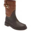 VALENTINO GARAVANI VALENTINO GARAVANI VLOGO BOLD SHORT RAIN BOOT