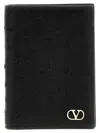 Valentino Garavani Vlogo Cardholder In Black