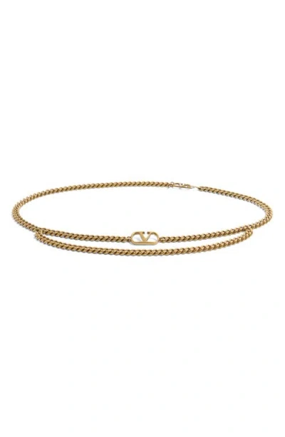 VALENTINO GARAVANI VALENTINO GARAVANI VLOGO CHAIN BELT