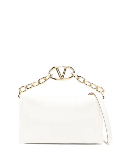 Valentino Garavani Vlogo Chain Mini Leather Clutch