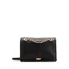 Valentino Garavani Vlogo Chain Shoulder Bag In Black
