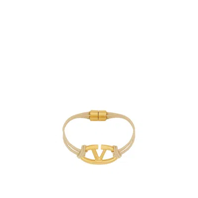 Valentino Garavani Vlogo Cotton Bracelet Women