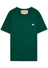Valentino Garavani T-shirt With Signature Vlogo In Green