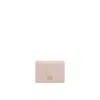 Valentino Garavani Vlogo Flap Wallet In Pink