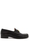 Valentino Garavani Vlogo Signature Loafer With Gold-tone Logo Detail In Black