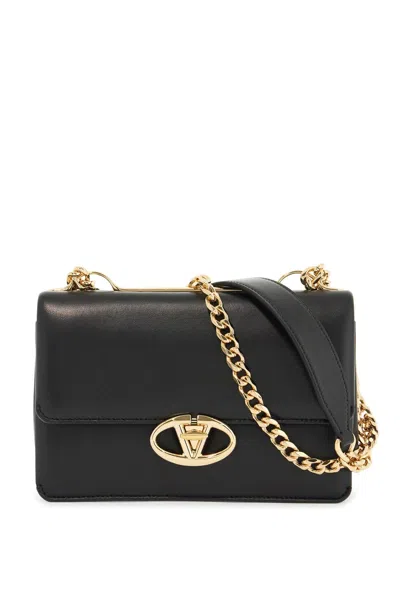 Valentino Garavani Vlogo Locker Shoulder Bag Women In Black