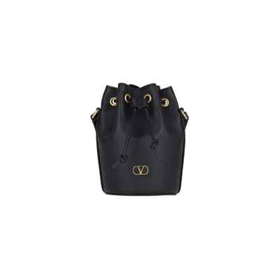 Valentino Garavani Vlogo Mini Bag In Black