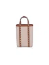 Valentino Garavani Rockstud Mini Bag In Brown