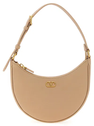 Valentino Garavani Vlogo Mini Shoulder Bag In Pink