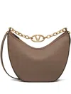 Valentino Garavani Vlogo Moon Medium Leather Shoulder Bag