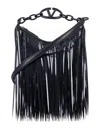 Valentino Garavani Vlogo Moon Mini Hobo Bag With Sequin Fringes