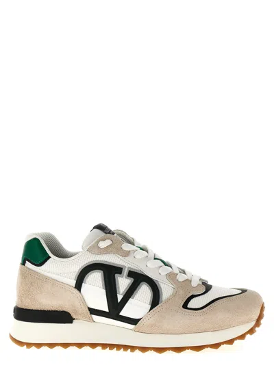 Valentino Garavani Shoes In Neutrals/white