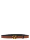 Valentino Garavani  Garavani Vlogo Reversible Belt In Brown