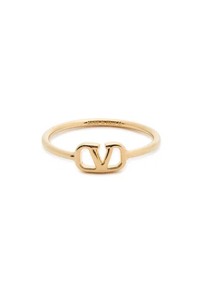 Valentino Garavani Vlogo Ring In Gold