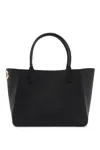 Valentino Nappa Calfskin Vlogo Side Tote Bag