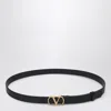Valentino Garavani Vlogo Signature Belt In Black