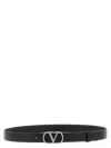 Valentino Garavani  Garavani Vlogo Signature Belt In Black