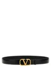 Valentino Garavani 'vlogo Signature' Belt In Black