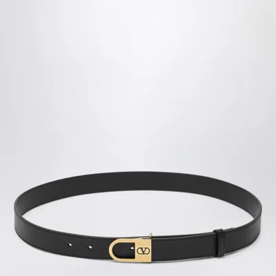 Valentino Garavani Vlogo Signature Belt In Brown