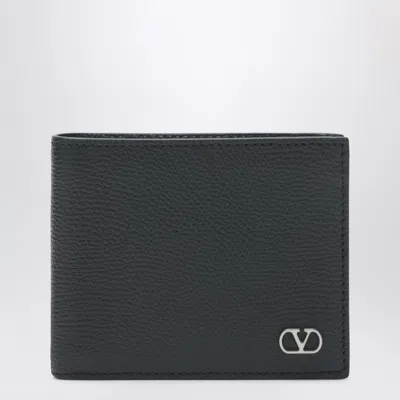 Valentino Garavani Vlogo Signature Bifold Wallet In Black