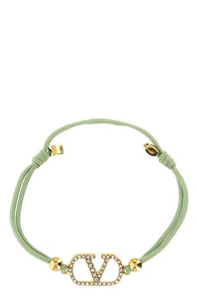 Valentino Garavani 'vlogo Signature' Bracelet In Green