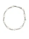 Valentino Bracelet Vlogo Signature Brass In Metallic